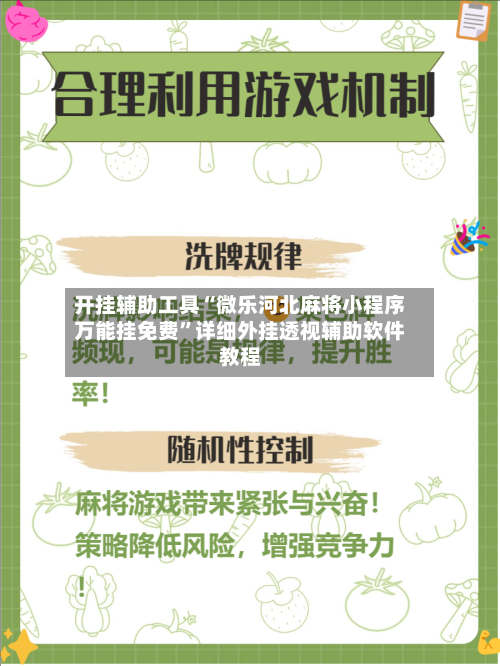 开挂辅助工具“微乐河北麻将小程序万能挂免费	”详细外挂透视辅助软件教程-第2张图片