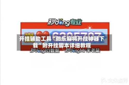 开挂辅助工具“微乐麻将开挂神器下载”附开挂脚本详细教程-第1张图片
