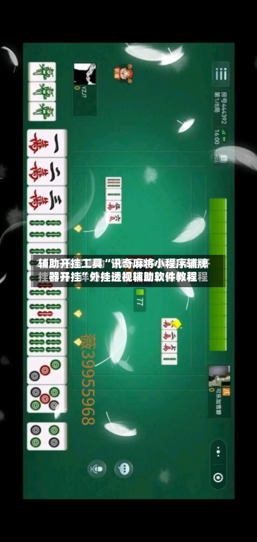 辅助开挂工具“讯奇麻将小程序辅牌器开挂”外挂透视辅助软件教程-第1张图片