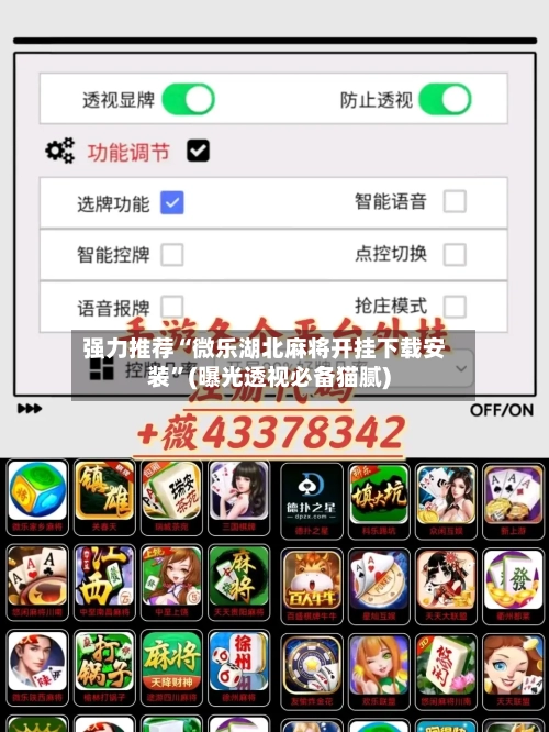 强力推荐“微乐湖北麻将开挂下载安装”(曝光透视必备猫腻)-第1张图片