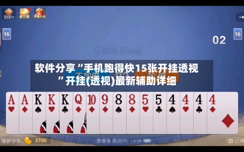 软件分享“手机跑得快15张开挂透视	”开挂(透视)最新辅助详细-第2张图片