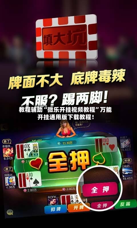 教程辅助“微乐开挂视频教程”万能开挂通用版下载教程！-第1张图片