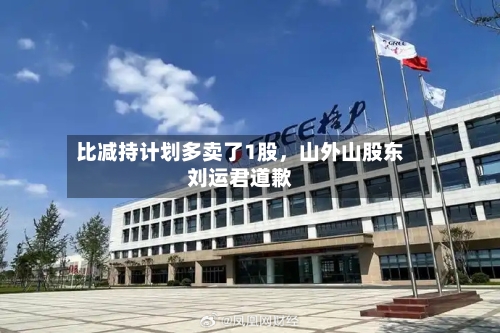 比减持计划多卖了1股	，山外山股东刘运君道歉-第2张图片