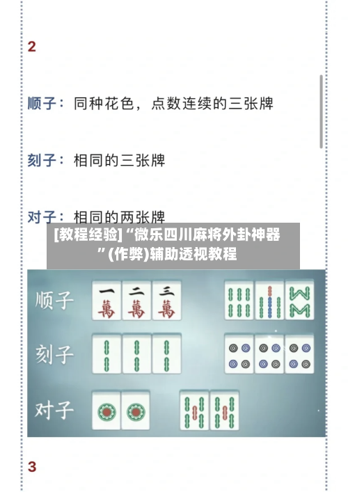 [教程经验]“微乐四川麻将外卦神器	”(作弊)辅助透视教程-第3张图片