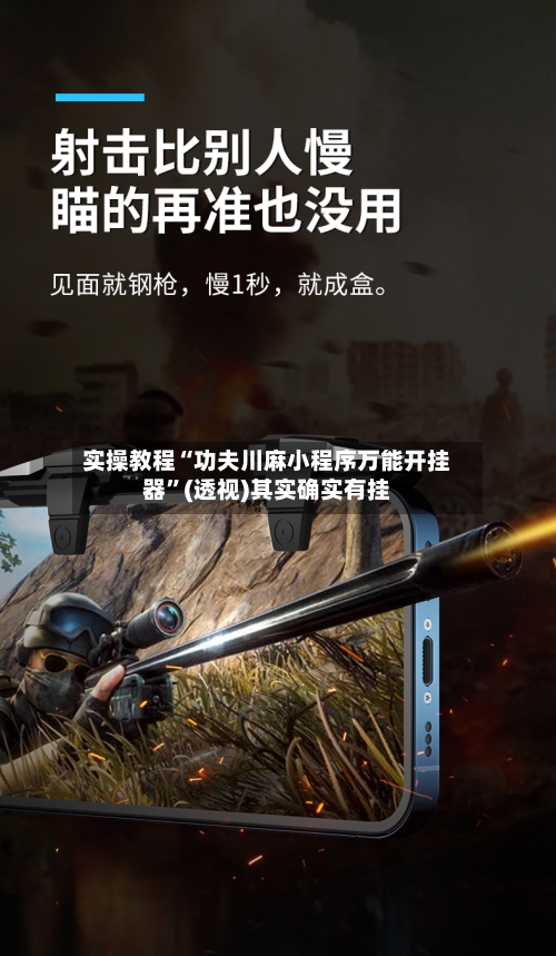 实操教程“功夫川麻小程序万能开挂器”(透视)其实确实有挂-第2张图片