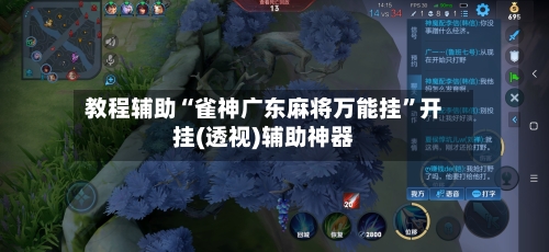 教程辅助“雀神广东麻将万能挂”开挂(透视)辅助神器-第3张图片