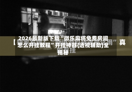 2026最新版下载“微乐麻将免费房间怎么开挂教程	”开挂神器{透视辅助}全揭秘-第2张图片