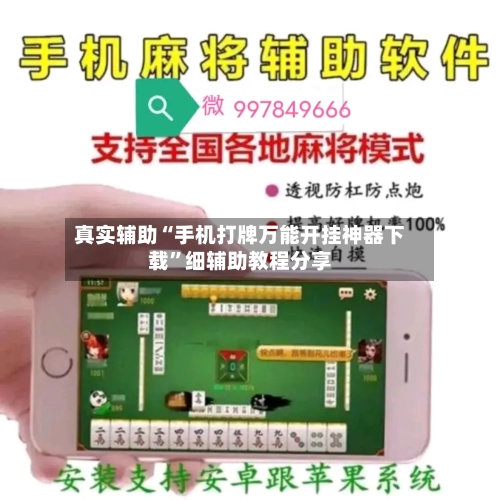 真实辅助“手机打牌万能开挂神器下载”细辅助教程分享-第3张图片
