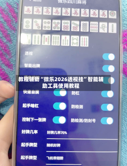 教程辅助“微乐2026透视挂”智能辅助工具使用教程-第2张图片