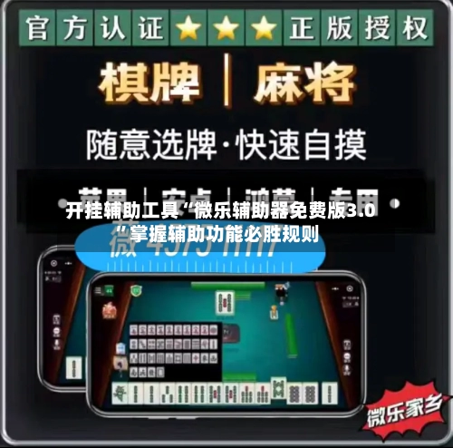 开挂辅助工具“微乐辅助器免费版3.0	”掌握辅助功能必胜规则-第2张图片