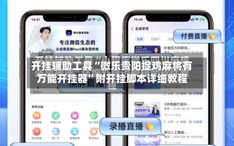 开挂辅助工具“微乐贵阳捉鸡麻将有万能开挂器	”附开挂脚本详细教程-第1张图片