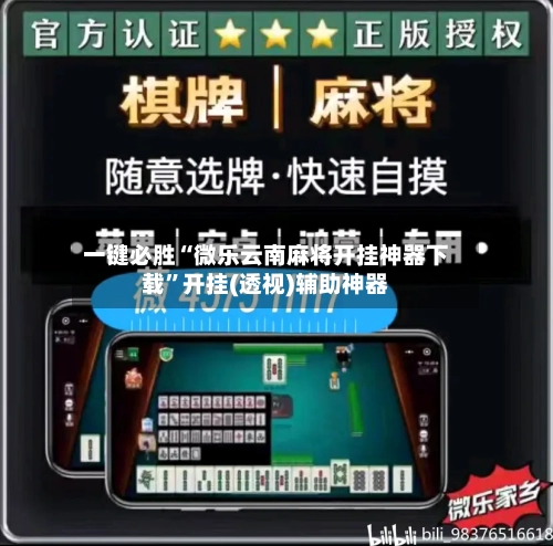 一键必胜“微乐云南麻将开挂神器下载”开挂(透视)辅助神器-第1张图片