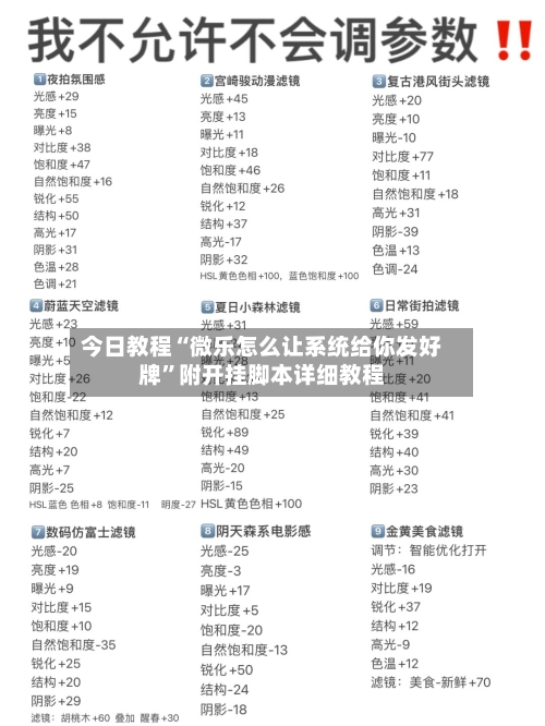 今日教程“微乐怎么让系统给你发好牌	”附开挂脚本详细教程-第1张图片