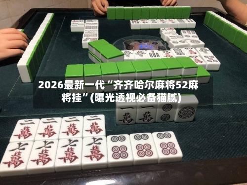 2026最新一代“齐齐哈尔麻将52麻将挂”(曝光透视必备猫腻)-第2张图片