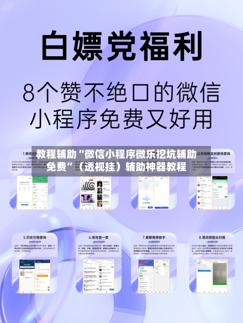 教程辅助“微信小程序微乐挖坑辅助免费”（透视挂）辅助神器教程-第2张图片