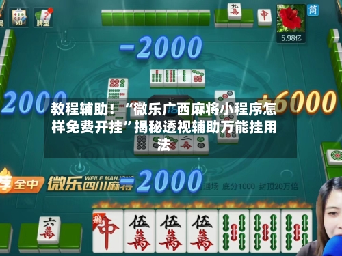 教程辅助！“微乐广西麻将小程序怎样免费开挂	”揭秘透视辅助万能挂用法-第2张图片