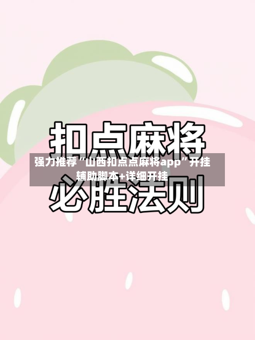 强力推荐“山西扣点点麻将app”开挂辅助脚本+详细开挂-第3张图片