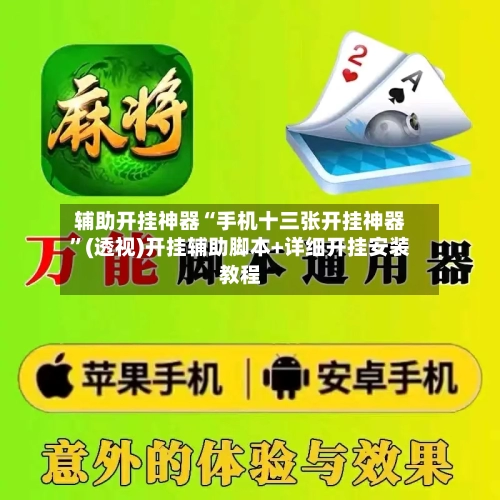 辅助开挂神器“手机十三张开挂神器”(透视)开挂辅助脚本+详细开挂安装教程-第1张图片