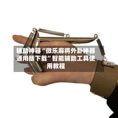 辅助神器“微乐麻将外卦神器通用版下载”智能辅助工具使用教程-第2张图片