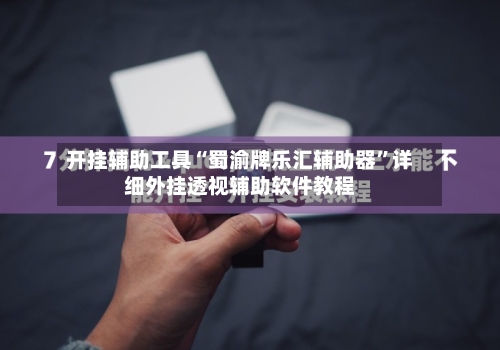 开挂辅助工具“蜀渝牌乐汇辅助器”详细外挂透视辅助软件教程-第1张图片