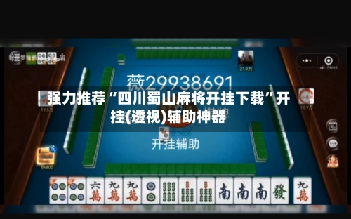 强力推荐“四川蜀山麻将开挂下载	”开挂(透视)辅助神器-第1张图片