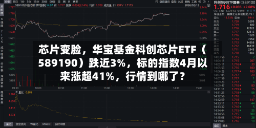 芯片变脸，华宝基金科创芯片ETF（589190）跌近3%	，标的指数4月以来涨超41%，行情到哪了？-第3张图片