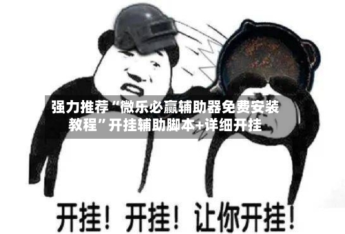 强力推荐“微乐必赢辅助器免费安装教程”开挂辅助脚本+详细开挂-第3张图片