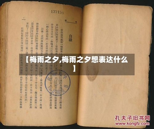 【梅雨之夕,梅雨之夕想表达什么】-第1张图片