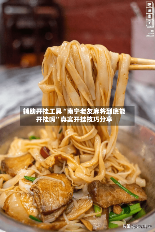 辅助开挂工具“南宁老友麻将到底能开挂吗”真实开挂技巧分享-第1张图片