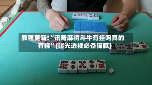 教程更新!“讯奇麻将斗牛有挂吗真的有挂”(曝光透视必备猫腻)-第2张图片