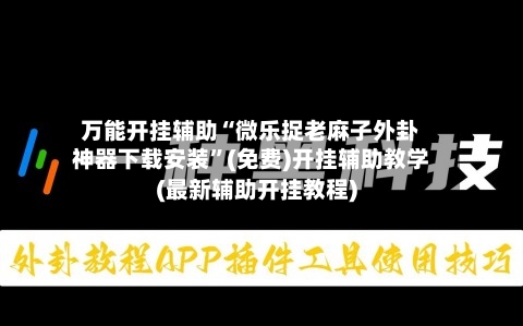 万能开挂辅助“微乐捉老麻子外卦神器下载安装	”(免费)开挂辅助教学(最新辅助开挂教程)-第3张图片
