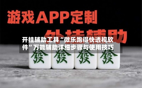 开挂辅助工具“微乐跑得快透视软件”万能辅助详细步骤与使用技巧-第1张图片