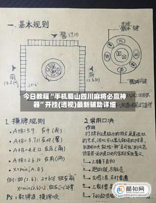 今日教程“手机蜀山四川麻将必赢神器”开挂(透视)最新辅助详细-第1张图片
