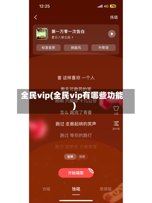 全民vip(全民vip有哪些功能)-第1张图片