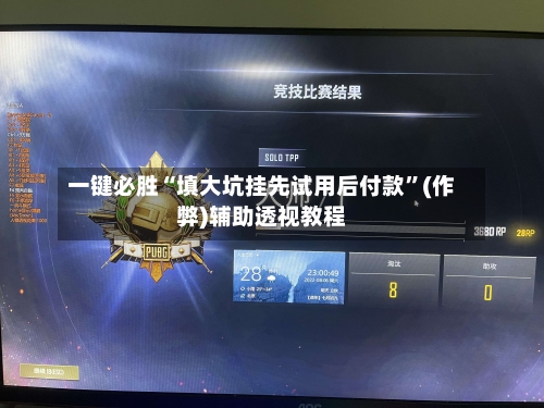 一键必胜“填大坑挂先试用后付款	”(作弊)辅助透视教程-第1张图片