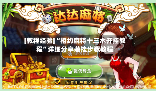 [教程经验]“相约麻将十三水开挂教程”详细分享装挂步骤教程-第2张图片
