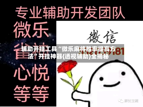 辅助开挂工具“微乐麻将胜率提高方法	”开挂神器{透视辅助}全揭秘-第2张图片