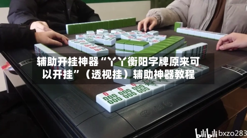 辅助开挂神器“丫丫衡阳字牌原来可以开挂”（透视挂）辅助神器教程-第1张图片