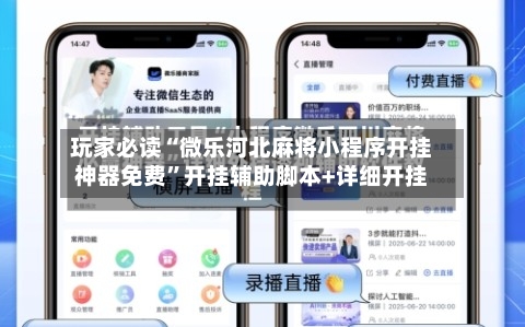 玩家必读“微乐河北麻将小程序开挂神器免费	”开挂辅助脚本+详细开挂-第1张图片