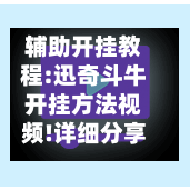 辅助开挂教程:迅奇斗牛开挂方法视频!详细分享装挂步骤教程-第2张图片