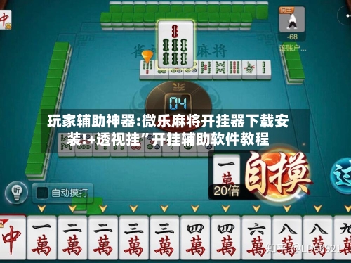 玩家辅助神器:微乐麻将开挂器下载安装!+透视挂”开挂辅助软件教程-第2张图片