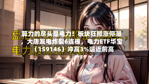 算力的尽头是电力！板块狂掀涨停潮	，大唐发电炸裂6连板，电力ETF华宝（159146）冲高3%逼近前高-第3张图片