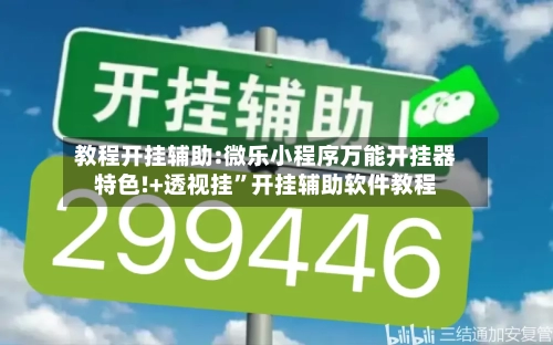 教程开挂辅助:微乐小程序万能开挂器特色!+透视挂”开挂辅助软件教程-第1张图片