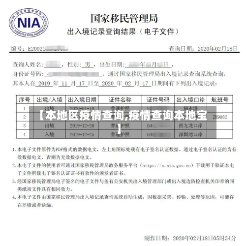 【本地区疫情查询,疫情查询本地宝】-第1张图片
