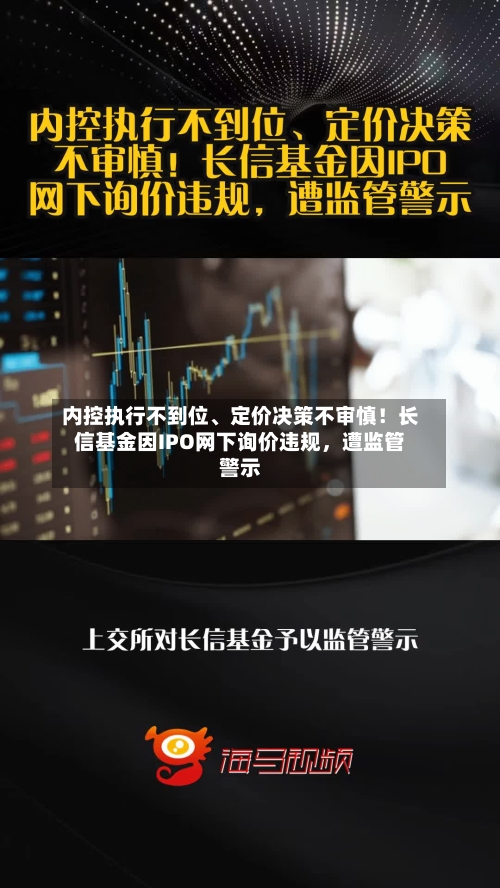 内控执行不到位	、定价决策不审慎！长信基金因IPO网下询价违规，遭监管警示-第2张图片