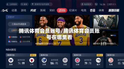 腾讯体育会员账号/腾讯体育会员账号在哪里看-第2张图片