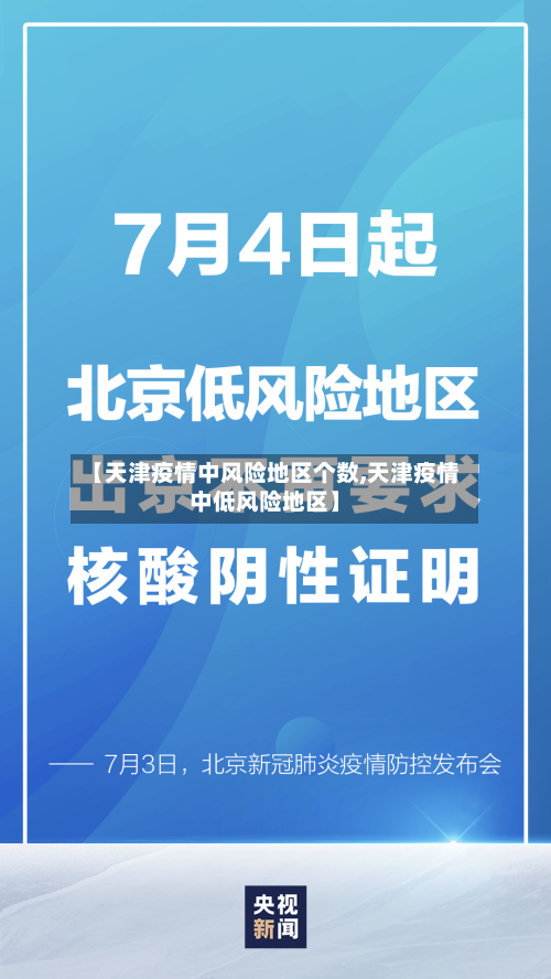 【天津疫情中风险地区个数,天津疫情中低风险地区】-第1张图片