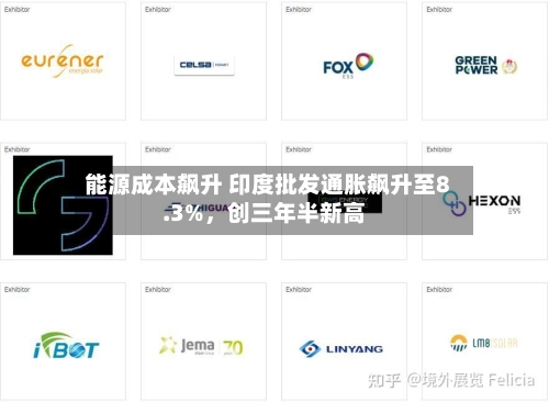 能源成本飙升 印度批发通胀飙升至8.3%，创三年半新高-第2张图片