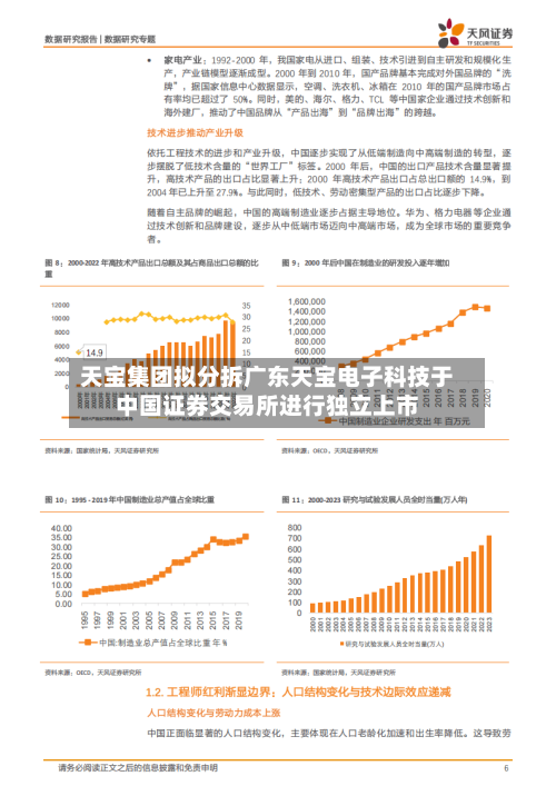 天宝集团拟分拆广东天宝电子科技于中国证券交易所进行独立上市-第1张图片