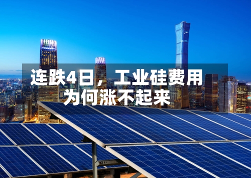 连跌4日，工业硅费用为何涨不起来-第2张图片